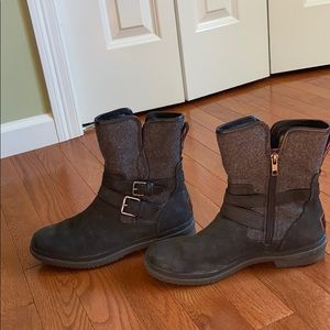 UGG waterproof black boots